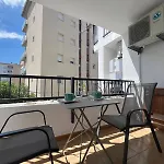 Estudio Cerca De La Playa Con Terraza Av-76