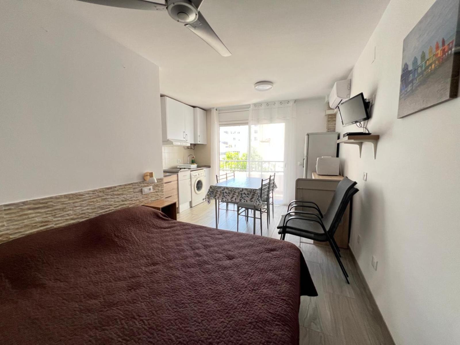 Appartement Estudio Cerca De La Playa Con Terraza Av-76